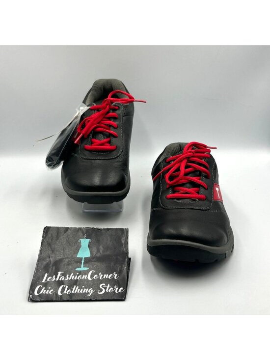 NWT True Linkswear Men\'s Black Leather Proto Lace-Up Golf Shoes Size 8.5 3569 main image 16